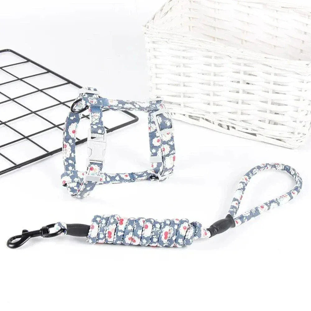 Anti-choking cat harness