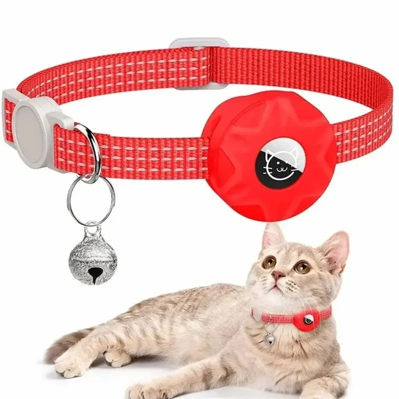 Anti-Strangulation GPS Cat Collar – AirTag Compatible