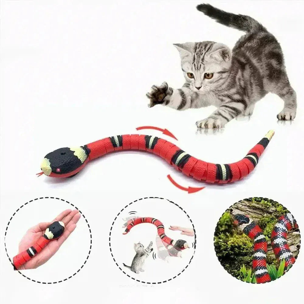 Cat snake toy