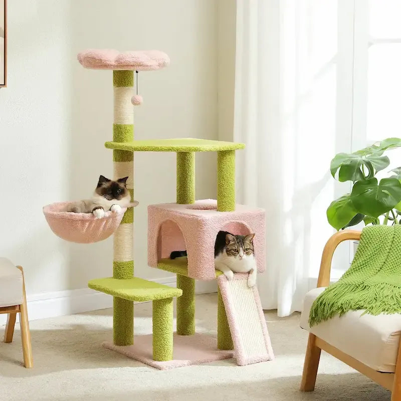 Cat tree 120 cm – perfect height & stable design