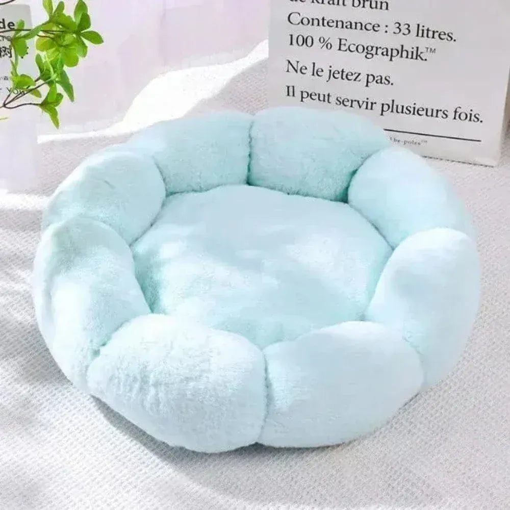 Flower-Shaped Cat Cushion – Absolute Comfort