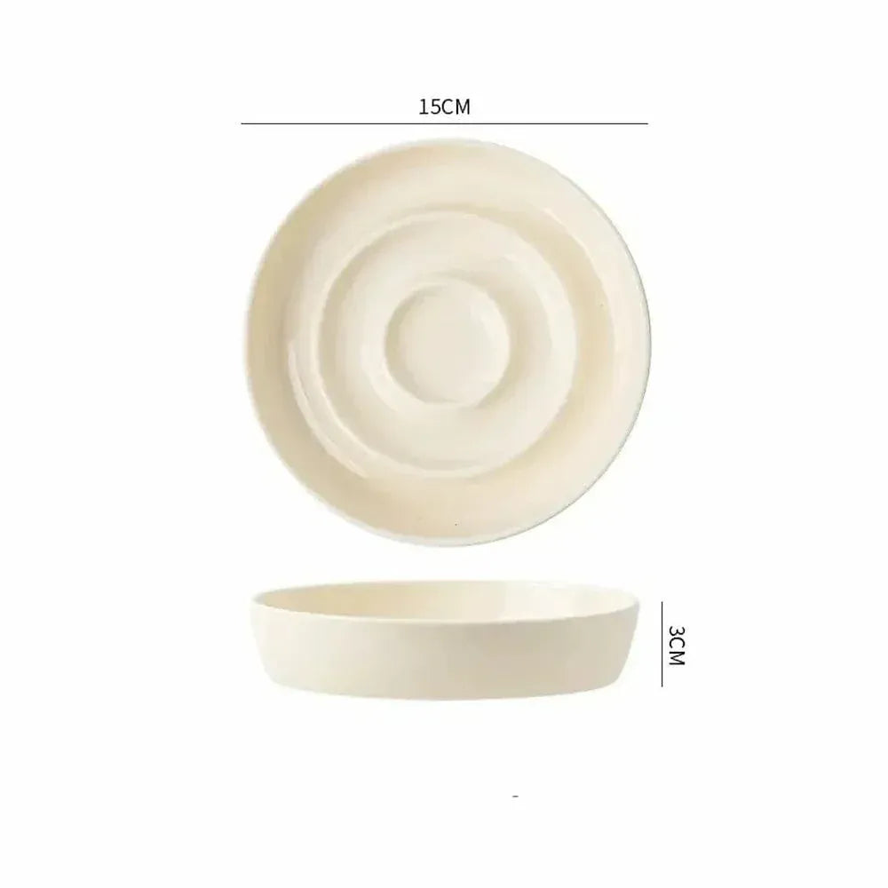 Kitten anti-gulping bowl