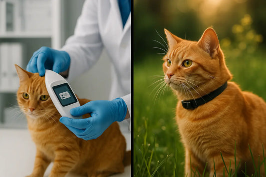 Can you track a microchipped cat?