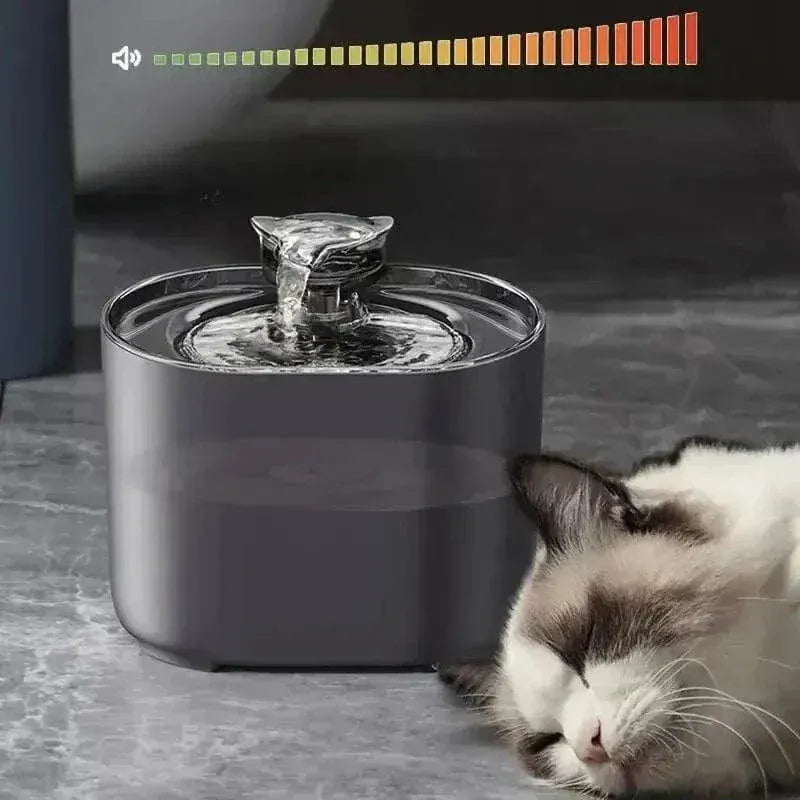 2L cat water fountain