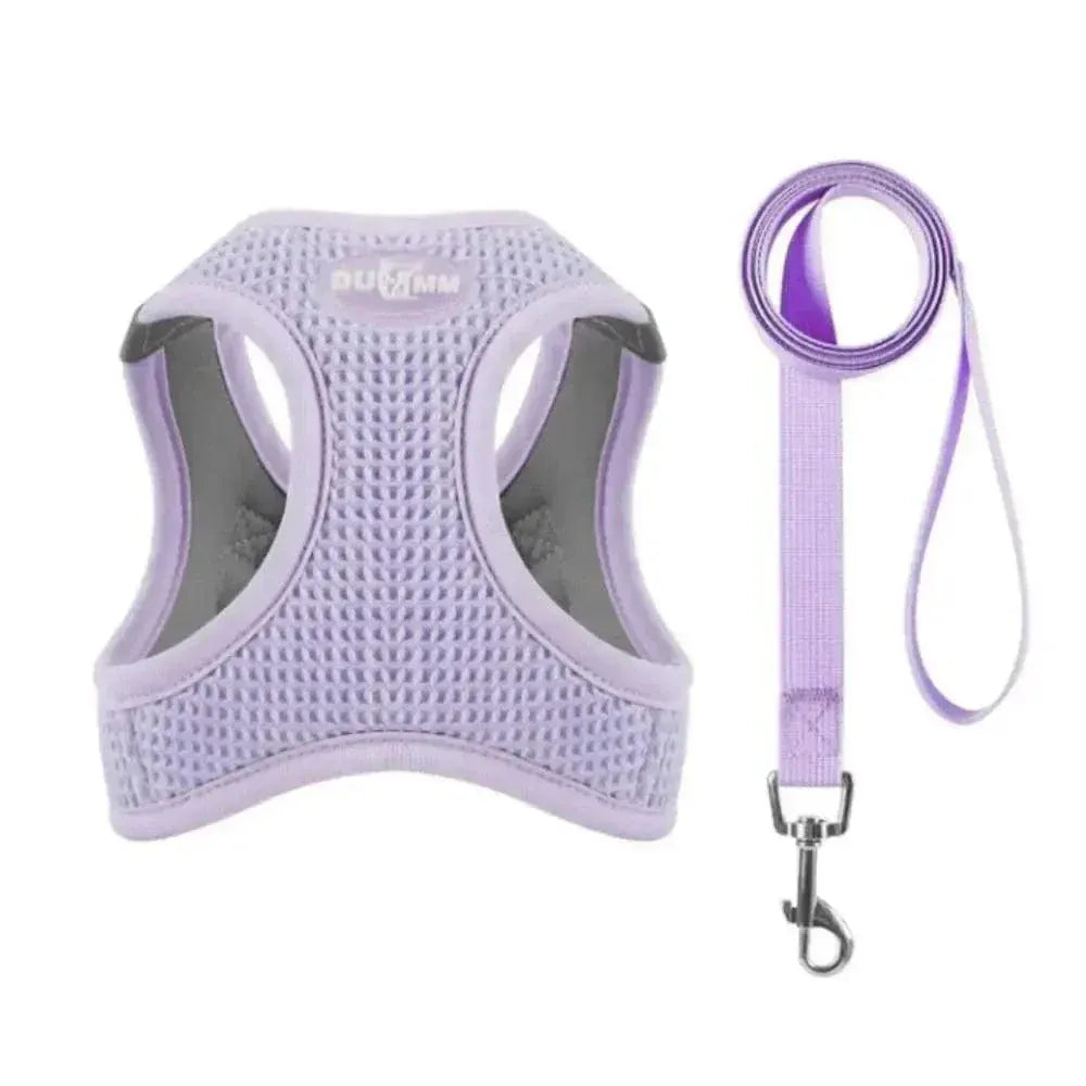 Adjustable anti-escape cat harness