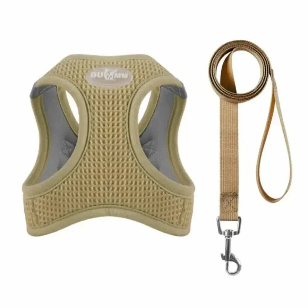 Adjustable anti-escape cat harness