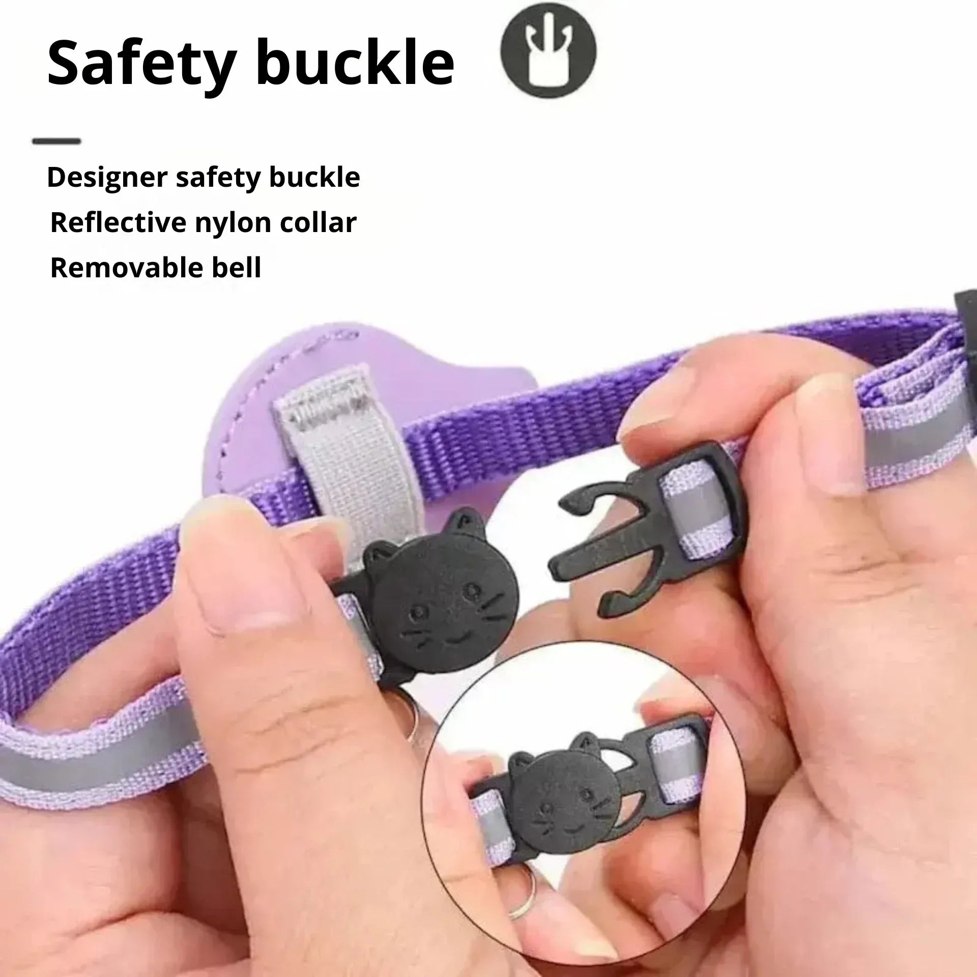 AirTag Cat Collar – Real-Time GPS Tracking