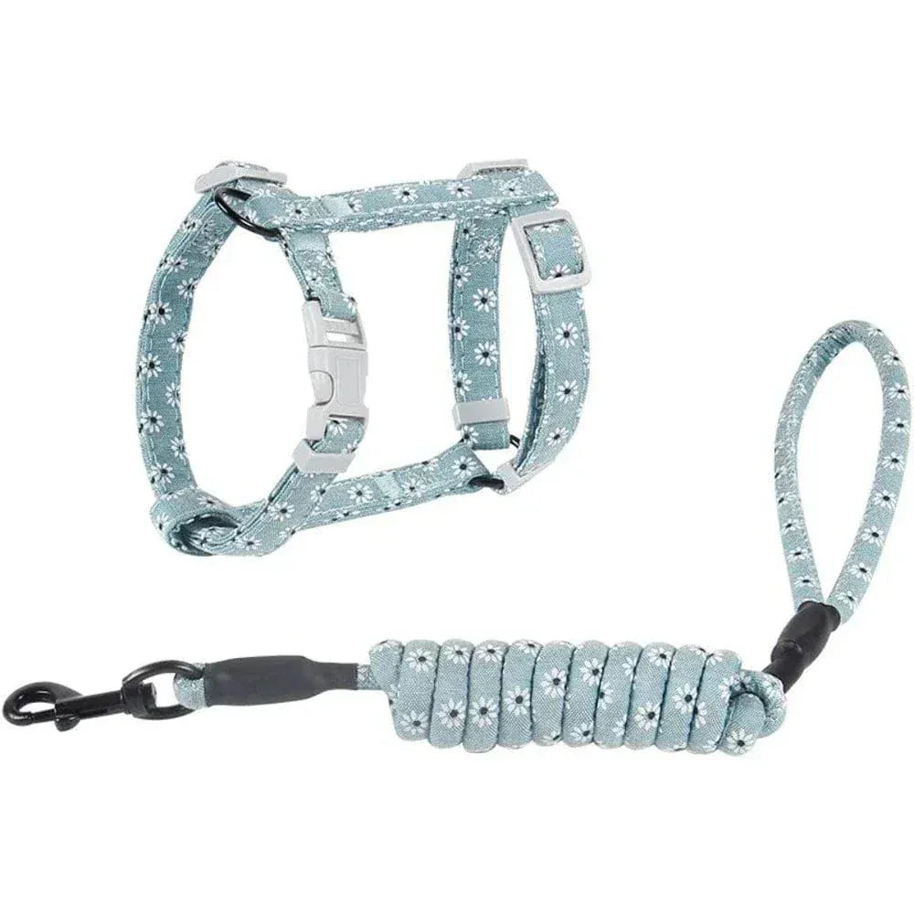 Anti-choking cat harness