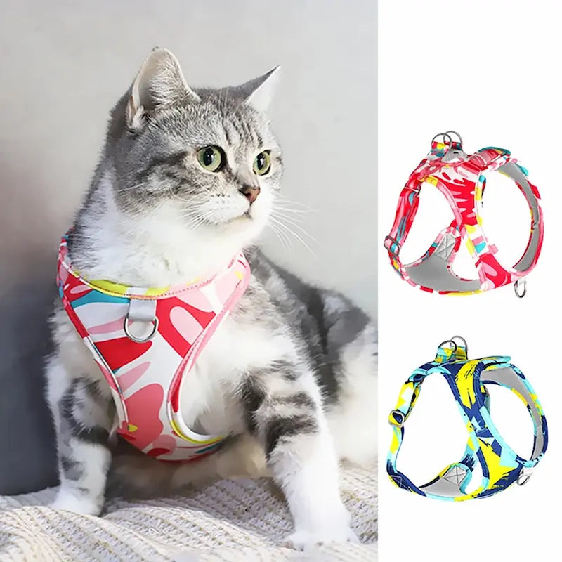 Anti-escape cat harness