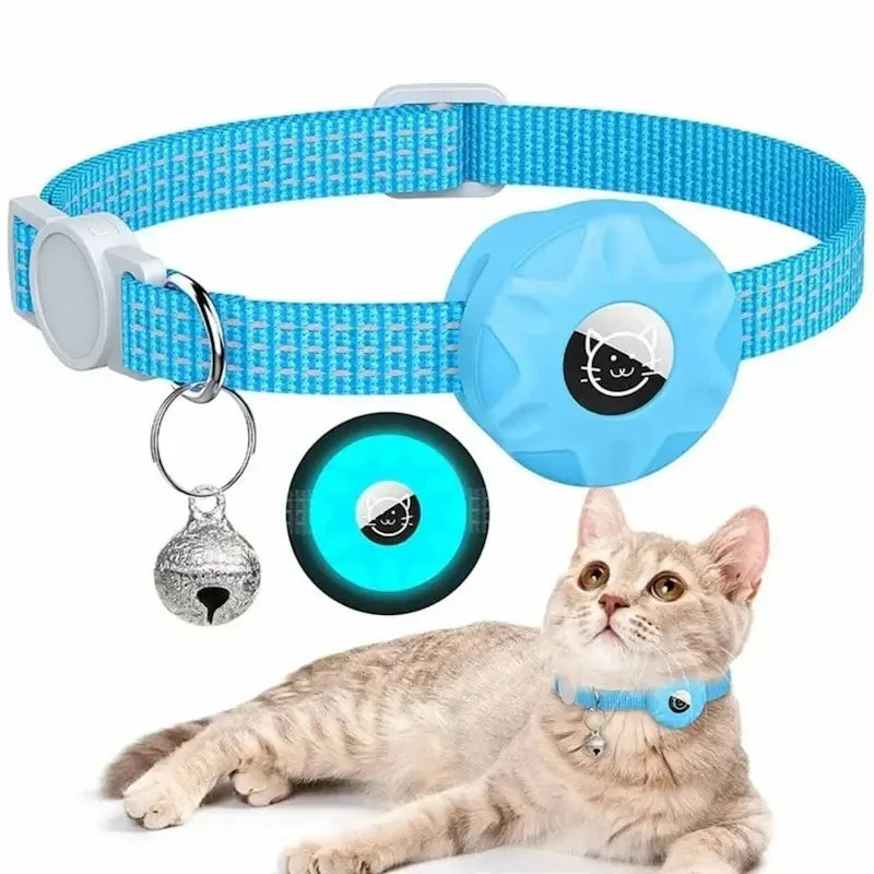 Anti-Strangulation GPS Cat Collar – AirTag Compatible