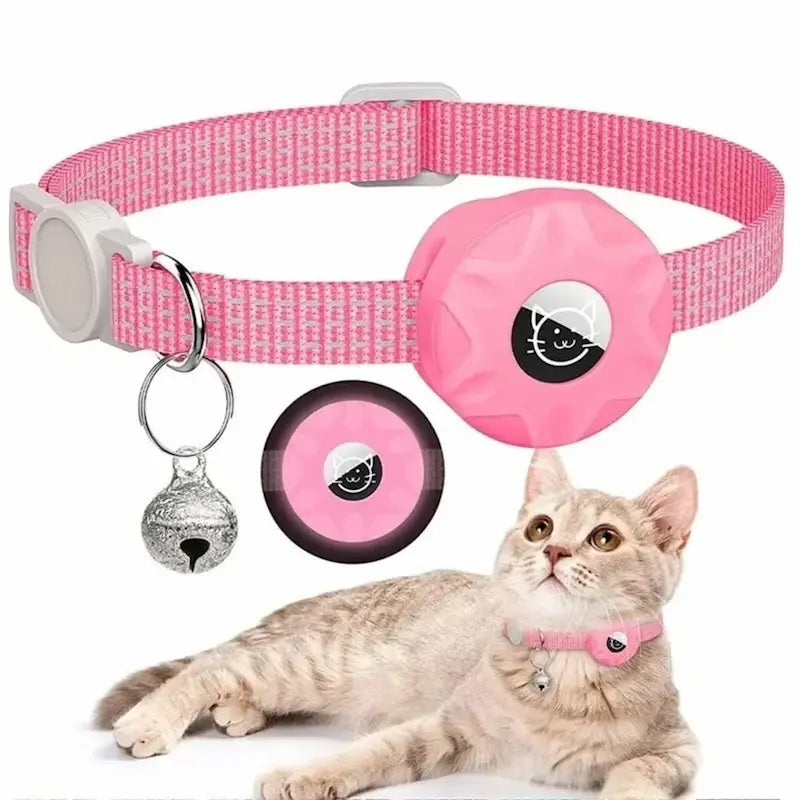Anti-Strangulation GPS Cat Collar – AirTag Compatible