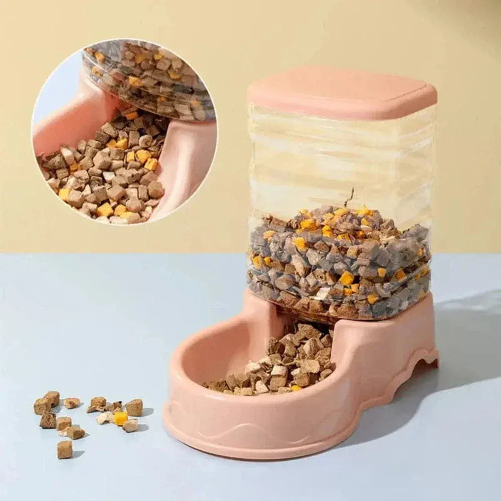 Automatic cat feeder bowl
