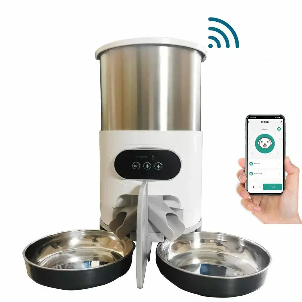 Automatic Cat Food Dispenser for 2 Cats