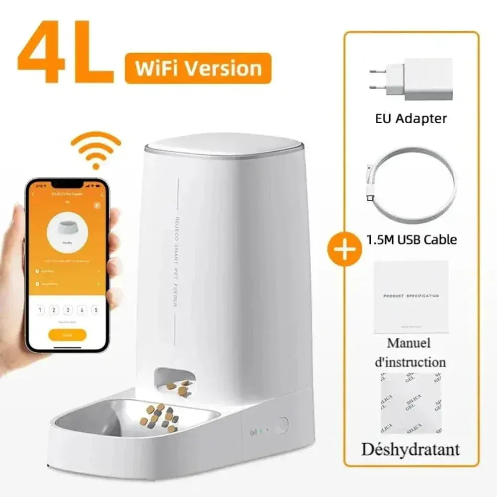 Automatic Cat Food Dispenser Wi-Fi