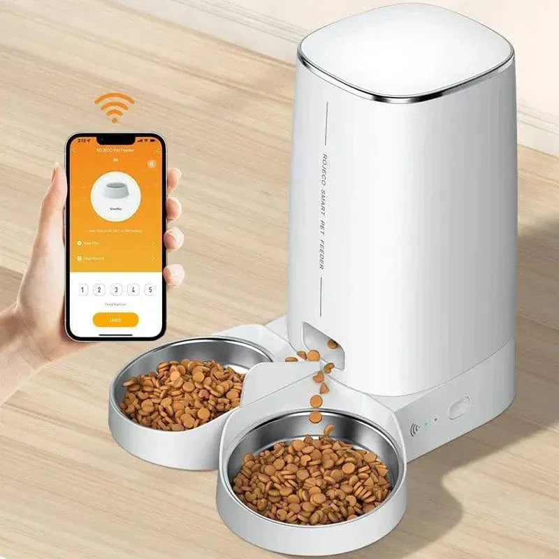 Automatic Cat Food Dispenser Wi-Fi
