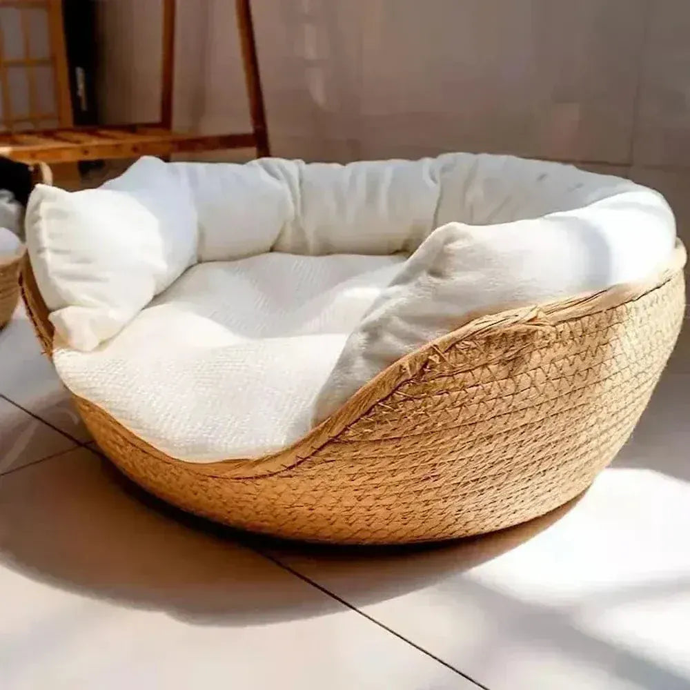 Bamboo Cat Basket