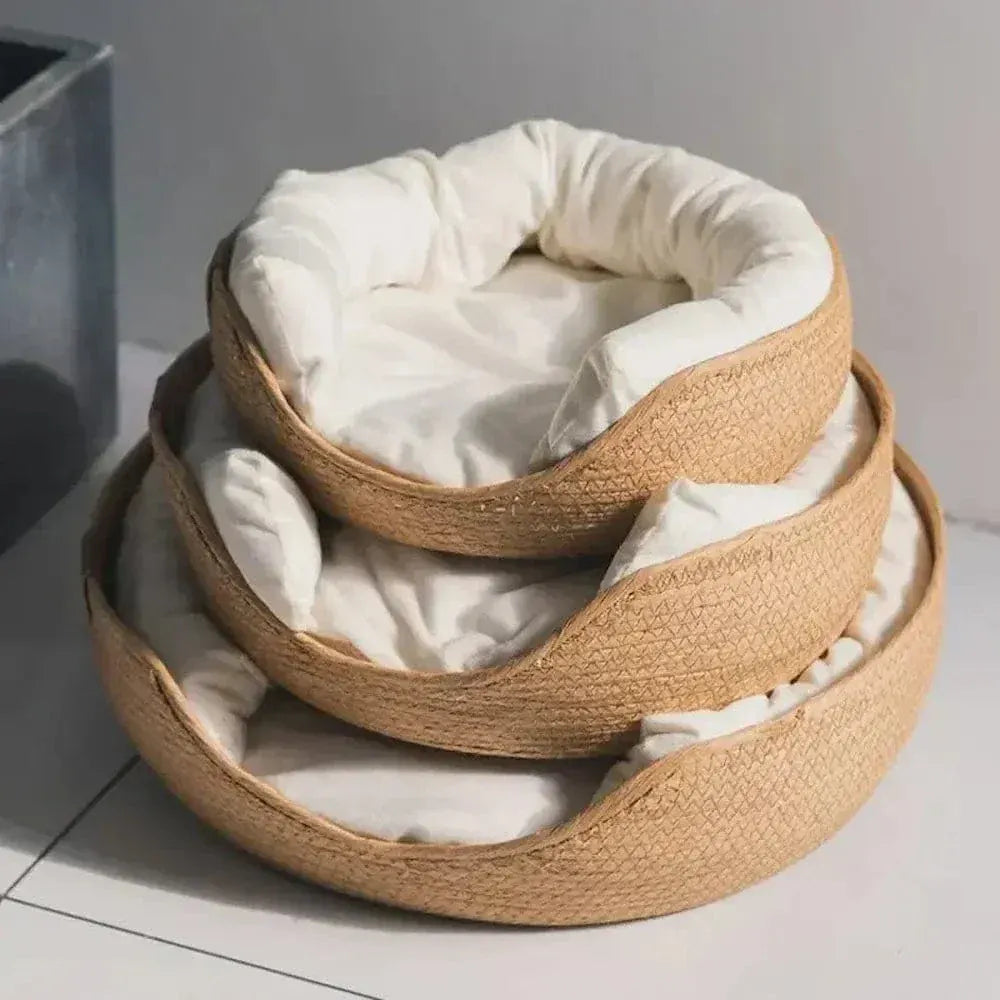 Bamboo Cat Basket
