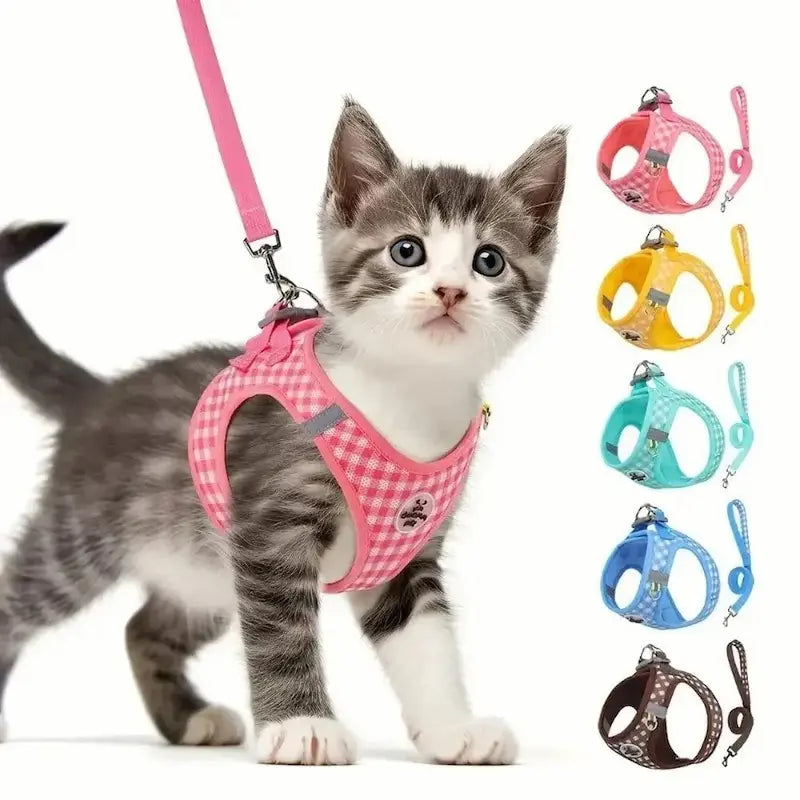Breathable cat harness