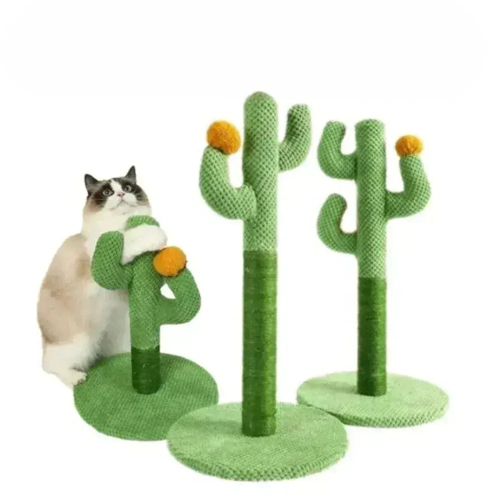Cactus cat scratcher