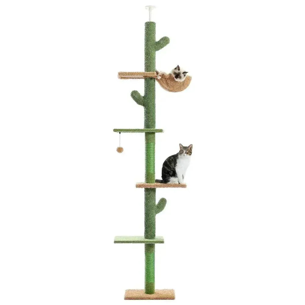 Cactus cat tree – décor & scratching post