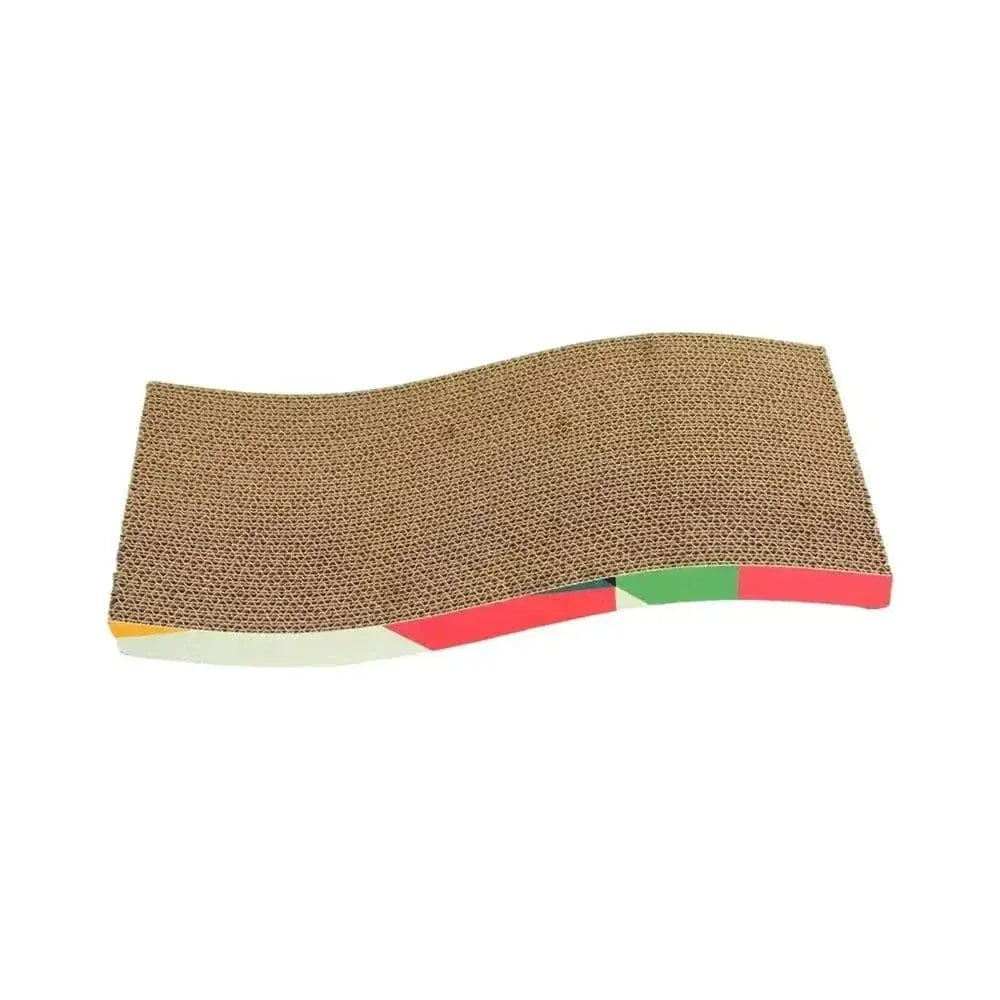 Cardboard cat scratcher