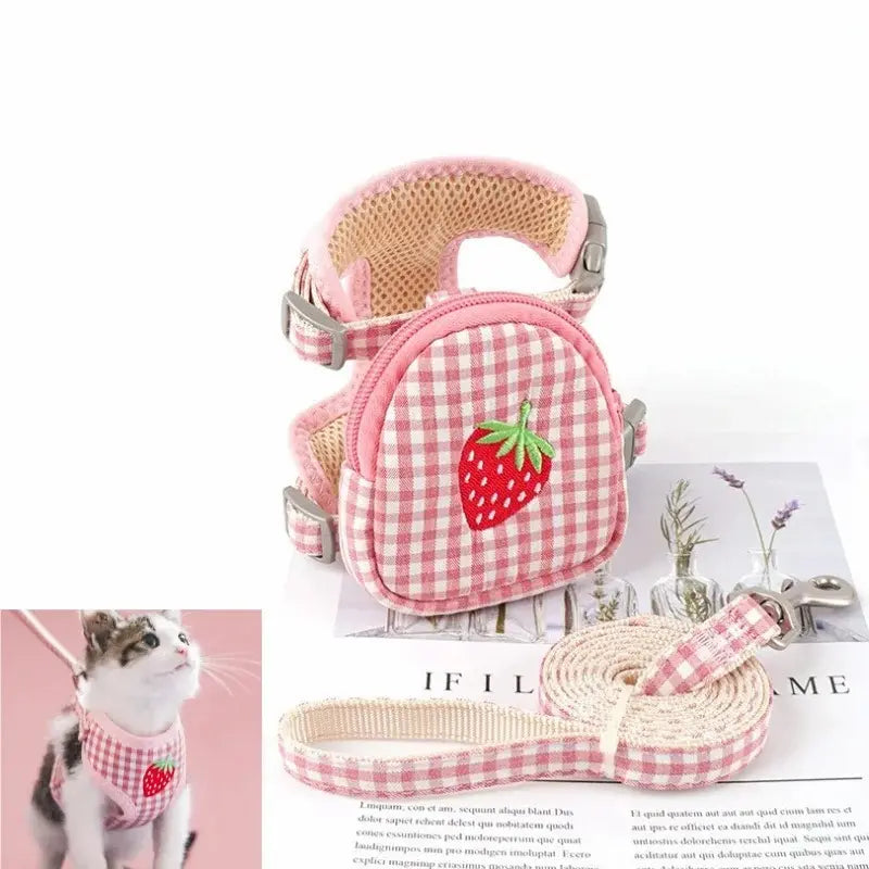 Cat backpack harness