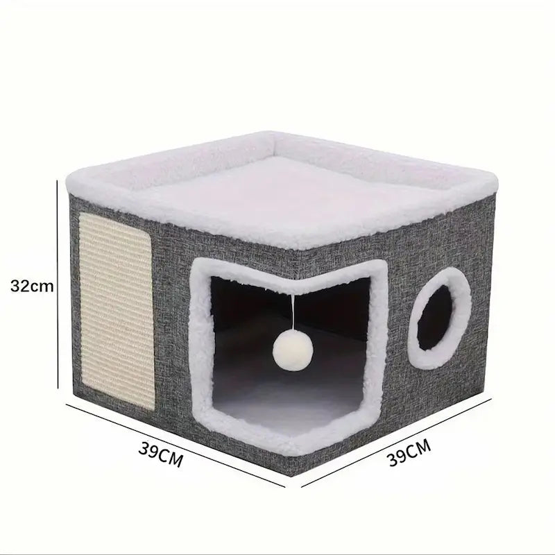 Cat Cube House – Modern, Hygienic & Comfortable Design