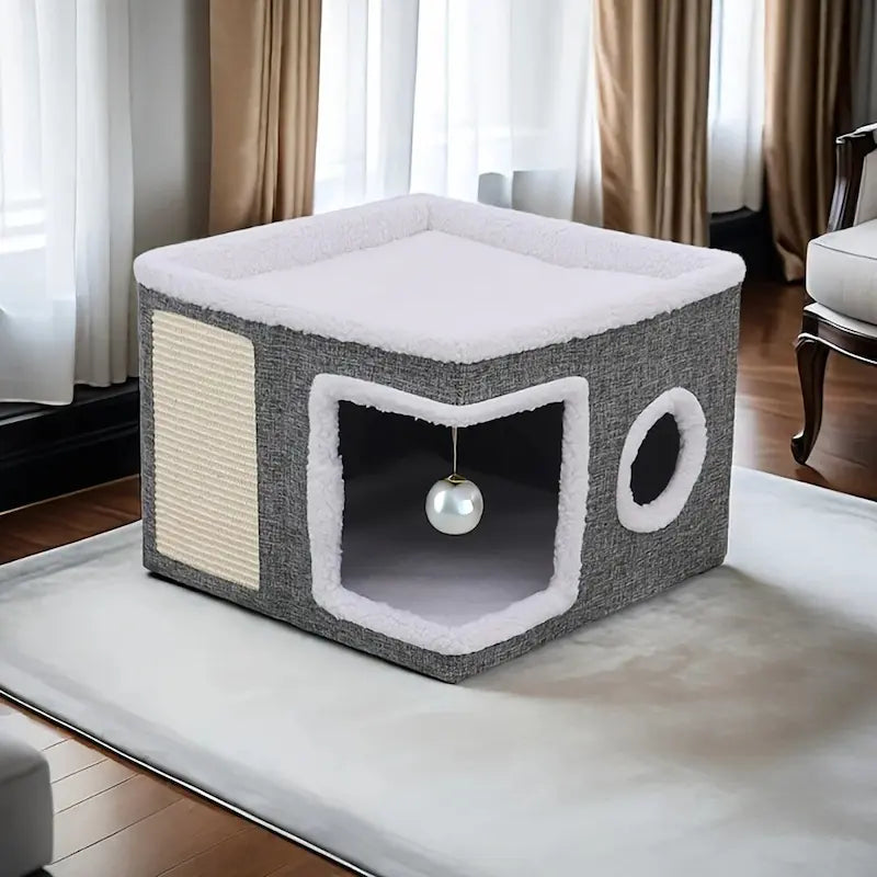 Cat Cube House – Modern, Hygienic & Comfortable Design