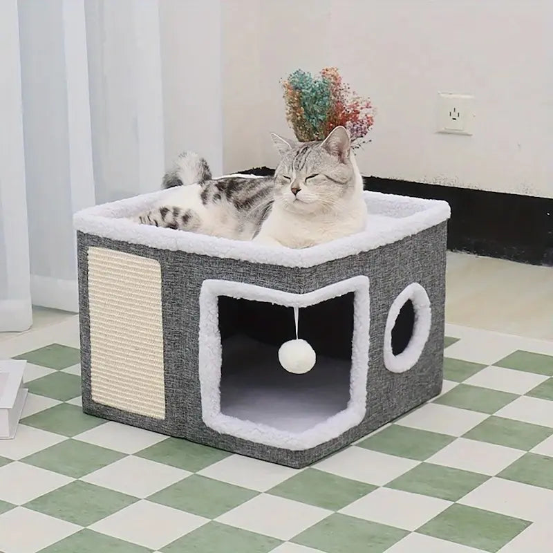 Cat Cube House – Modern, Hygienic & Comfortable Design