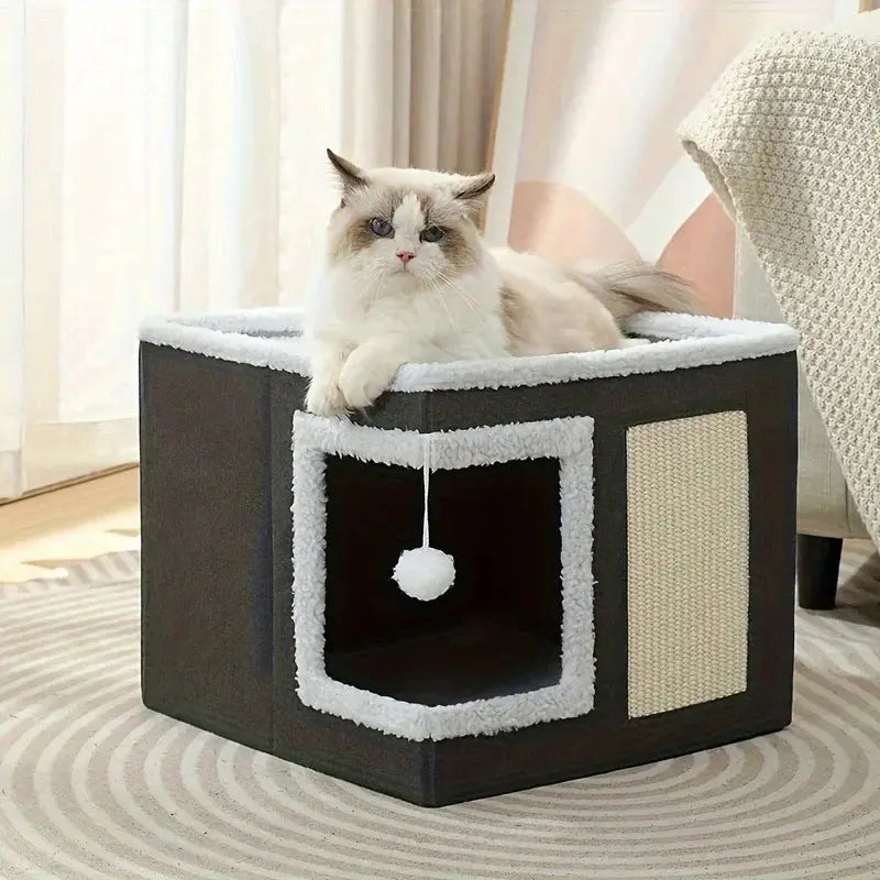 Cat Cube House – Modern, Hygienic & Comfortable Design