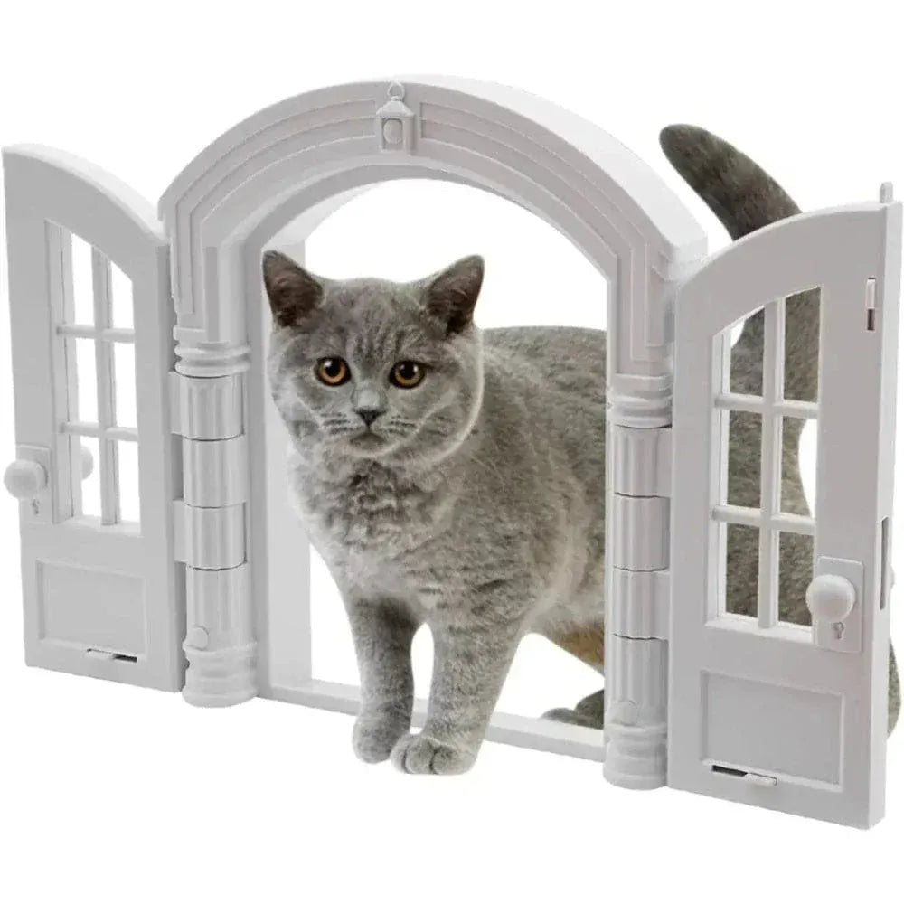 Cat door for wall