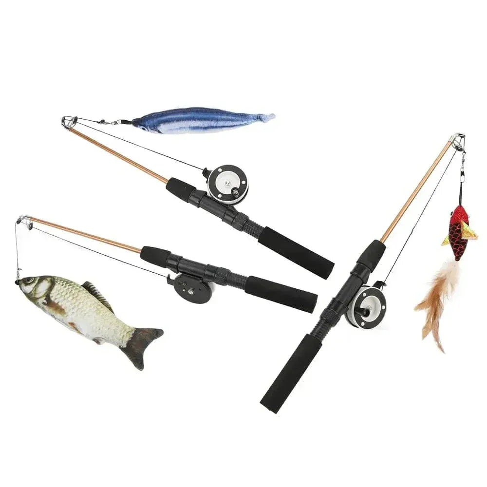 Cat Fishing Rod Toy – Interactive Fun for Your Feline