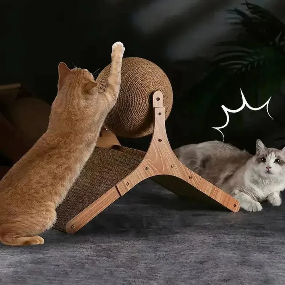 Cat Scratching Board with Ball