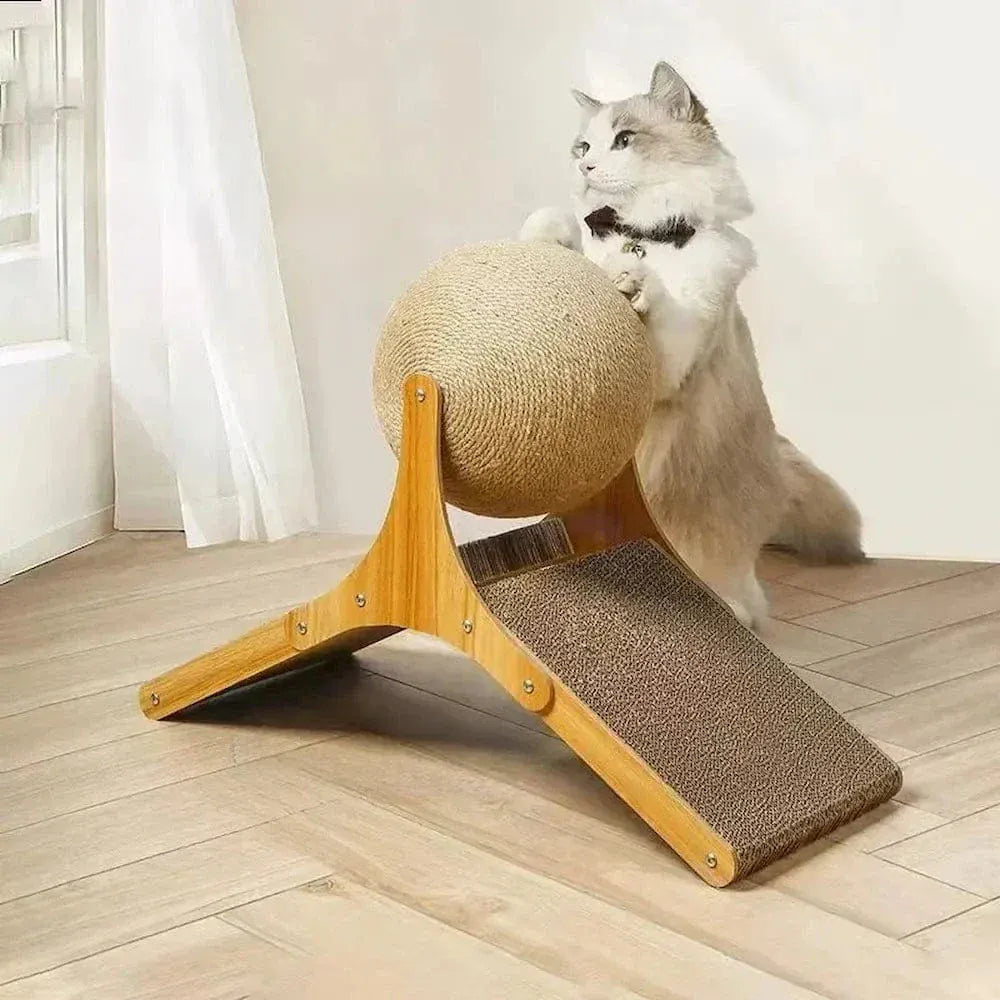 Cat Scratching Board with Ball