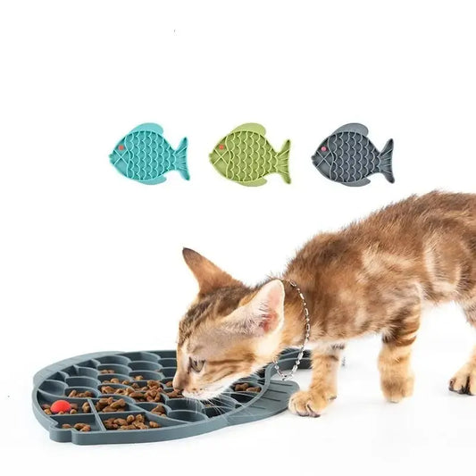 Cat Silicone Feeding Mat