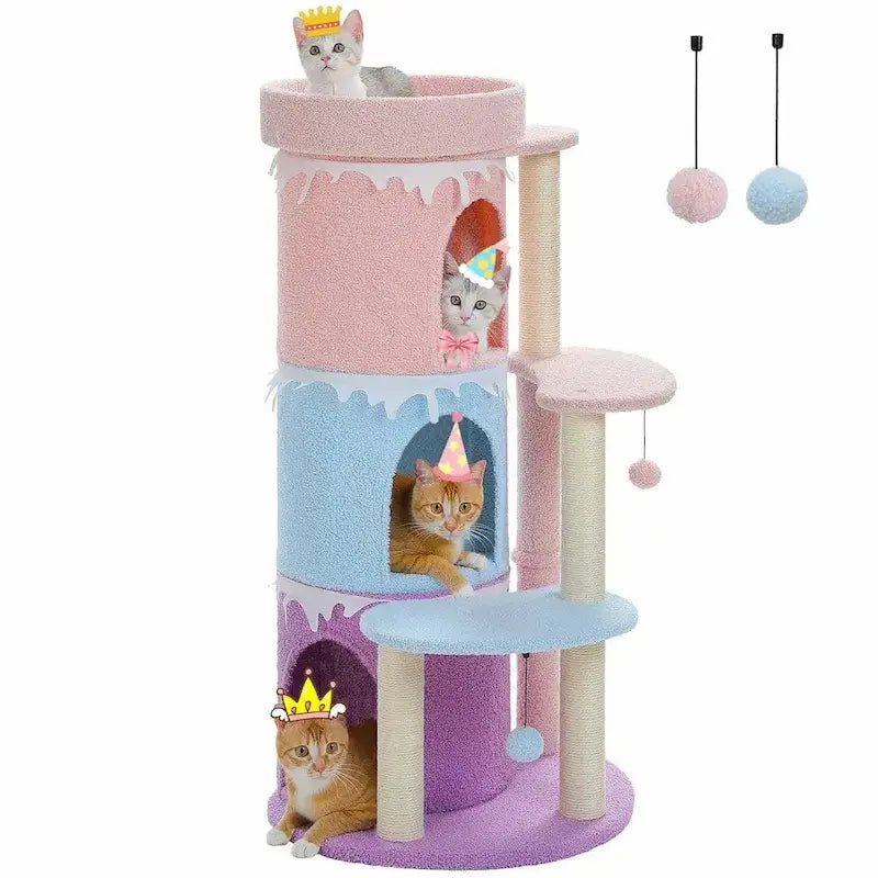 Cat tower tree – space-saving vertical playground