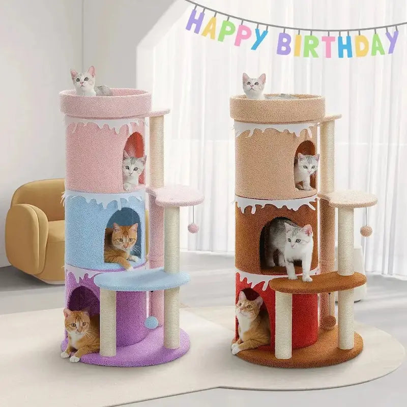 Cat tower tree – space-saving vertical playground