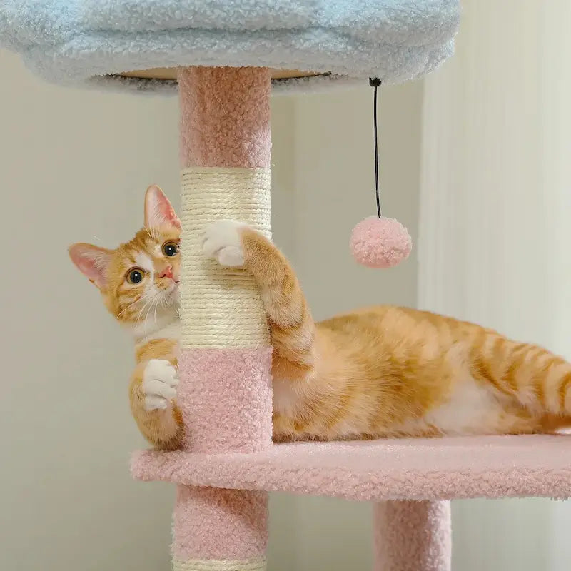 Cat tree 120 cm – perfect height & stable design