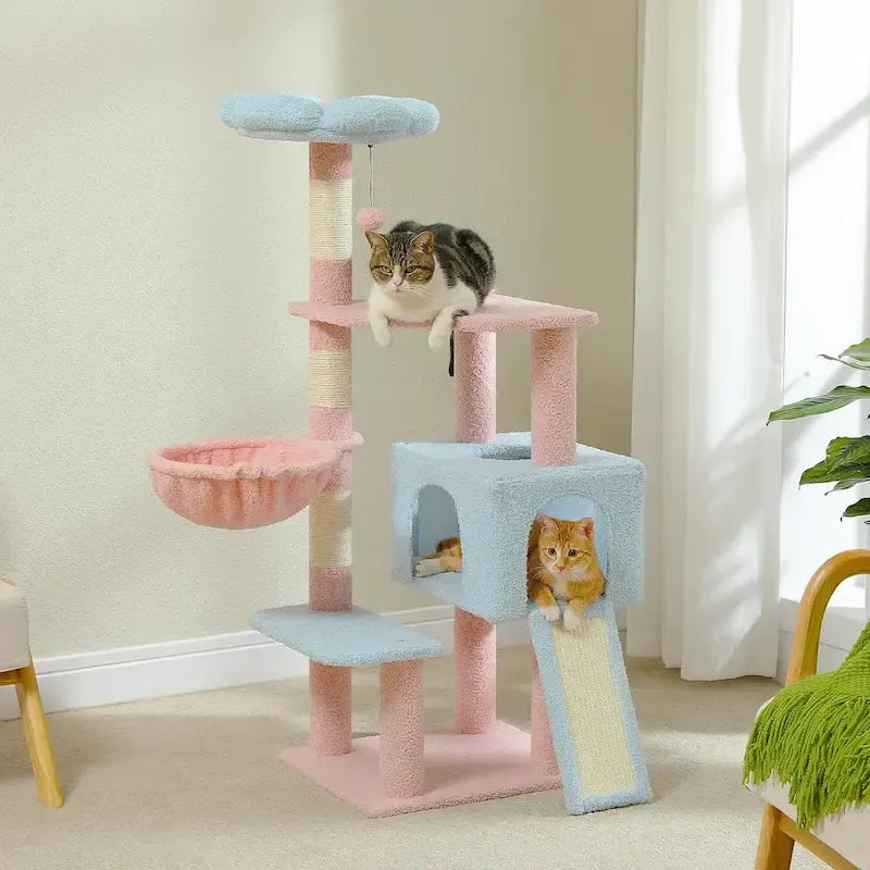 Cat tree 120 cm – perfect height & stable design