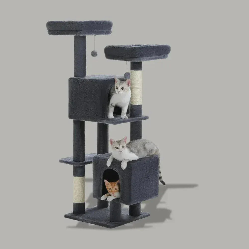 Cat tree 130 cm – stable & spacious