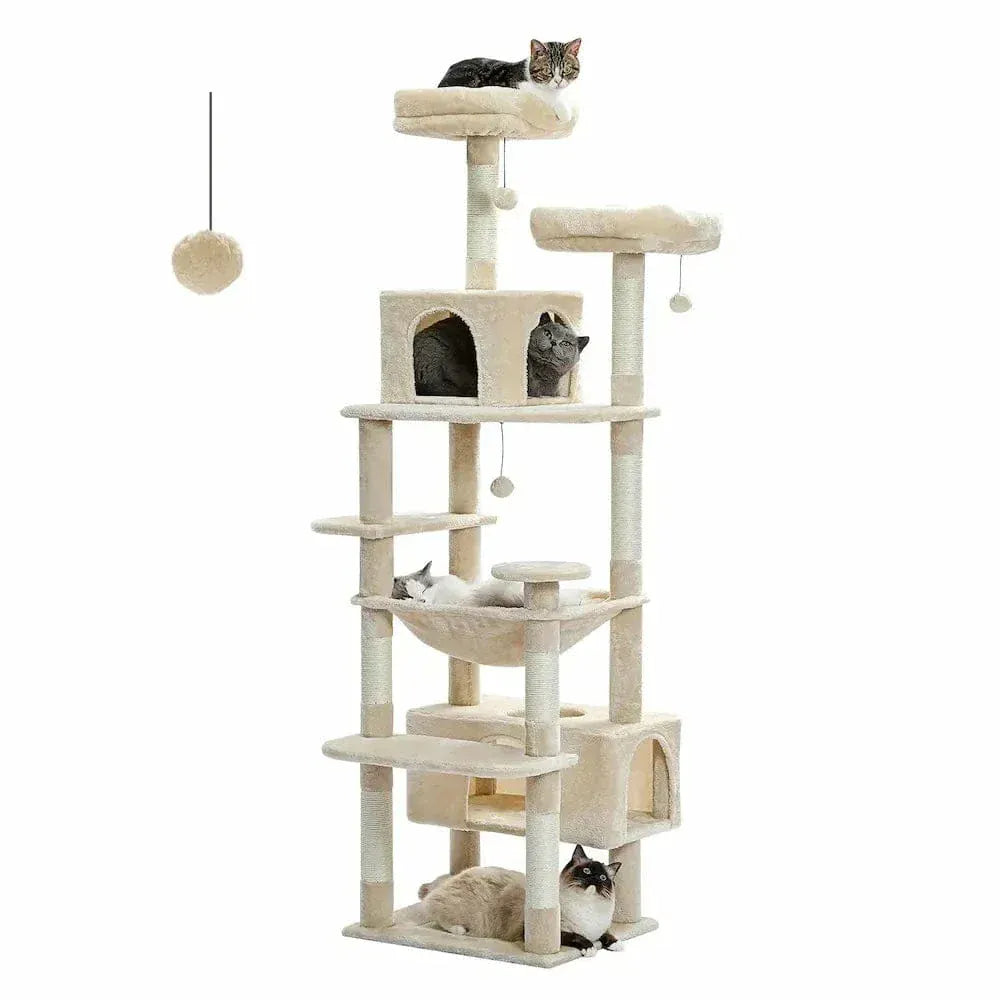 Cat tree 180 cm – XXL & ultra-stable tower