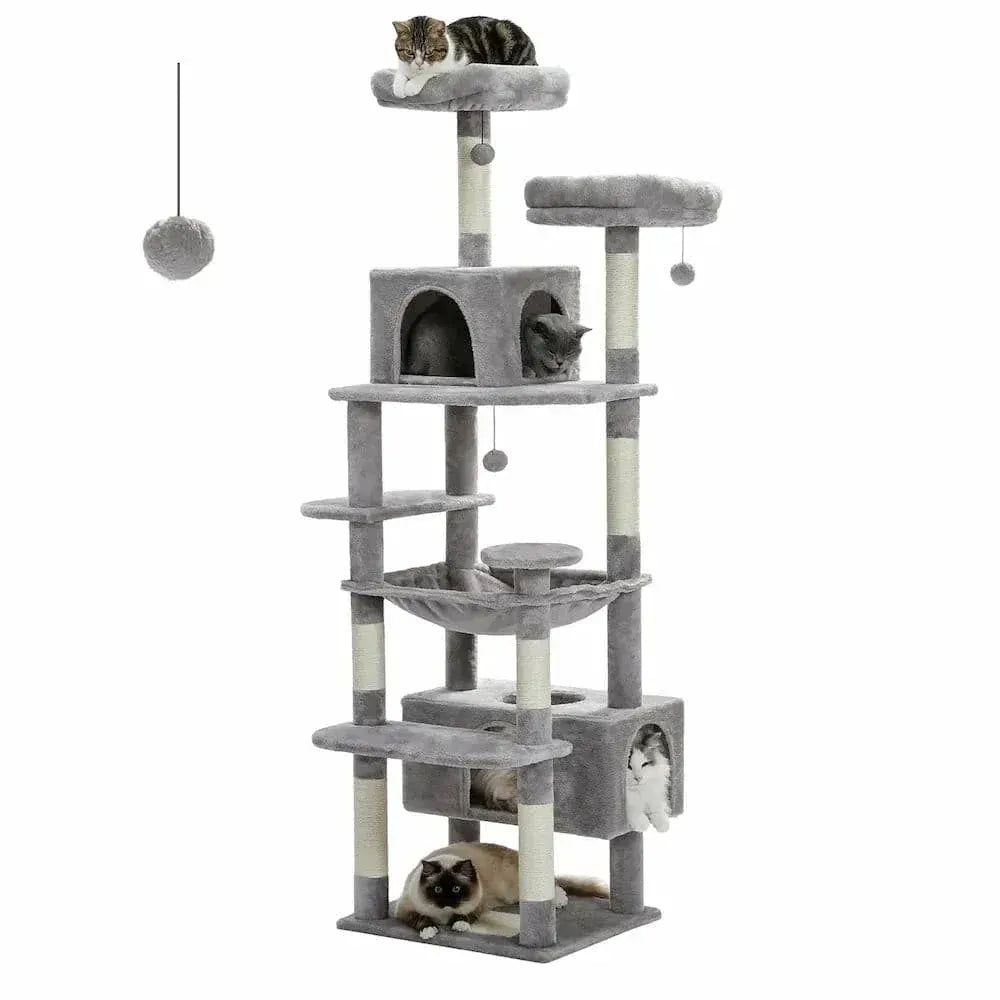Cat tree 180 cm – XXL & ultra-stable tower