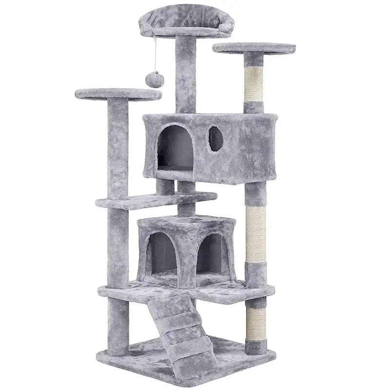 Cat tree with ladder – easy access & comfort