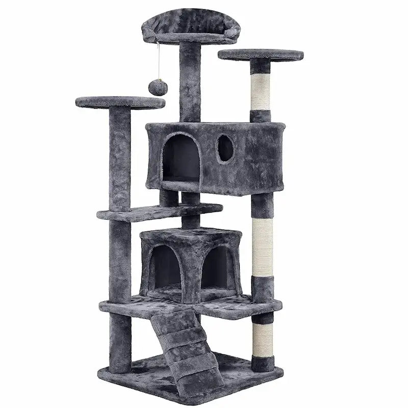 Cat tree with ladder – easy access & comfort