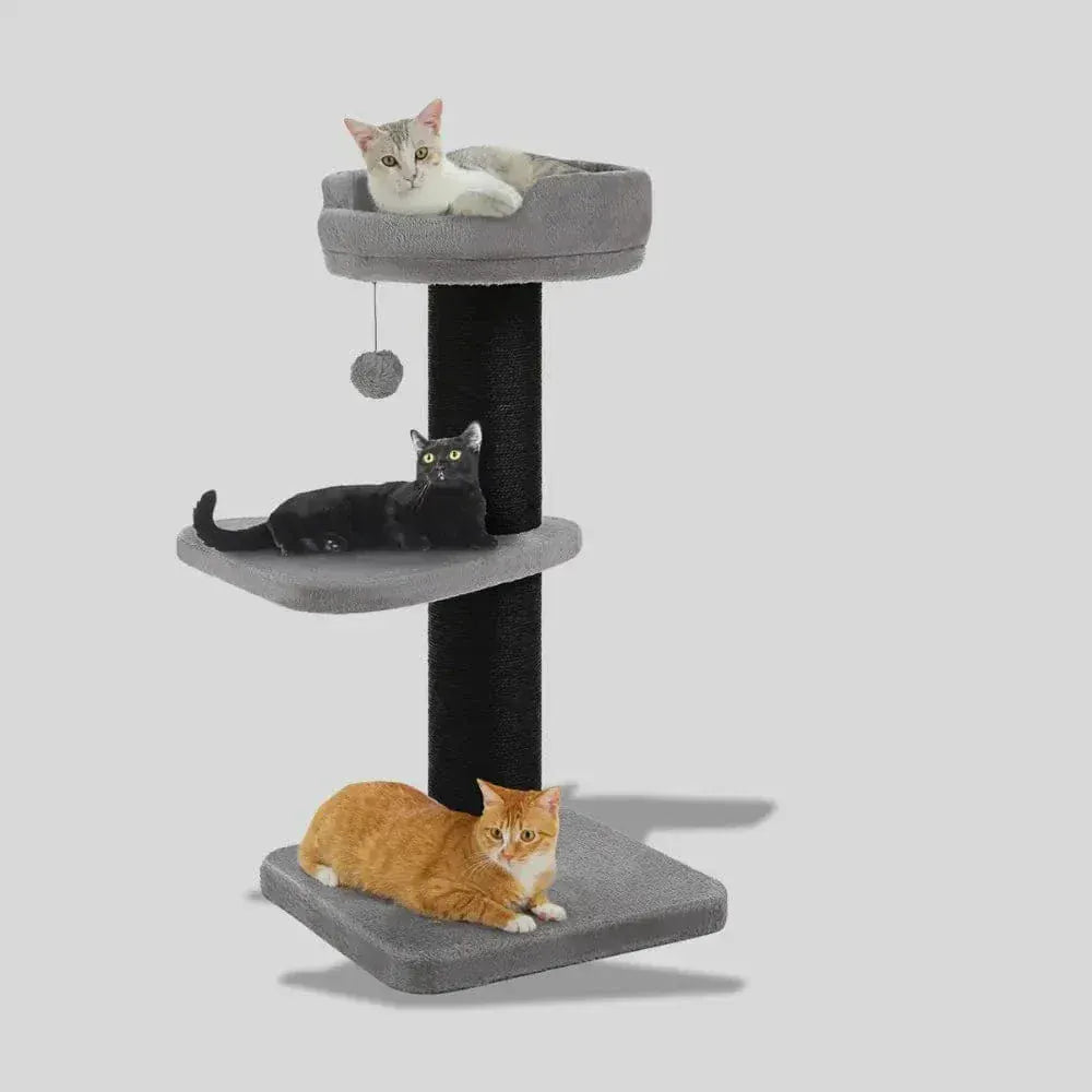 Cat tree with scratching post – anti-scratch comfort