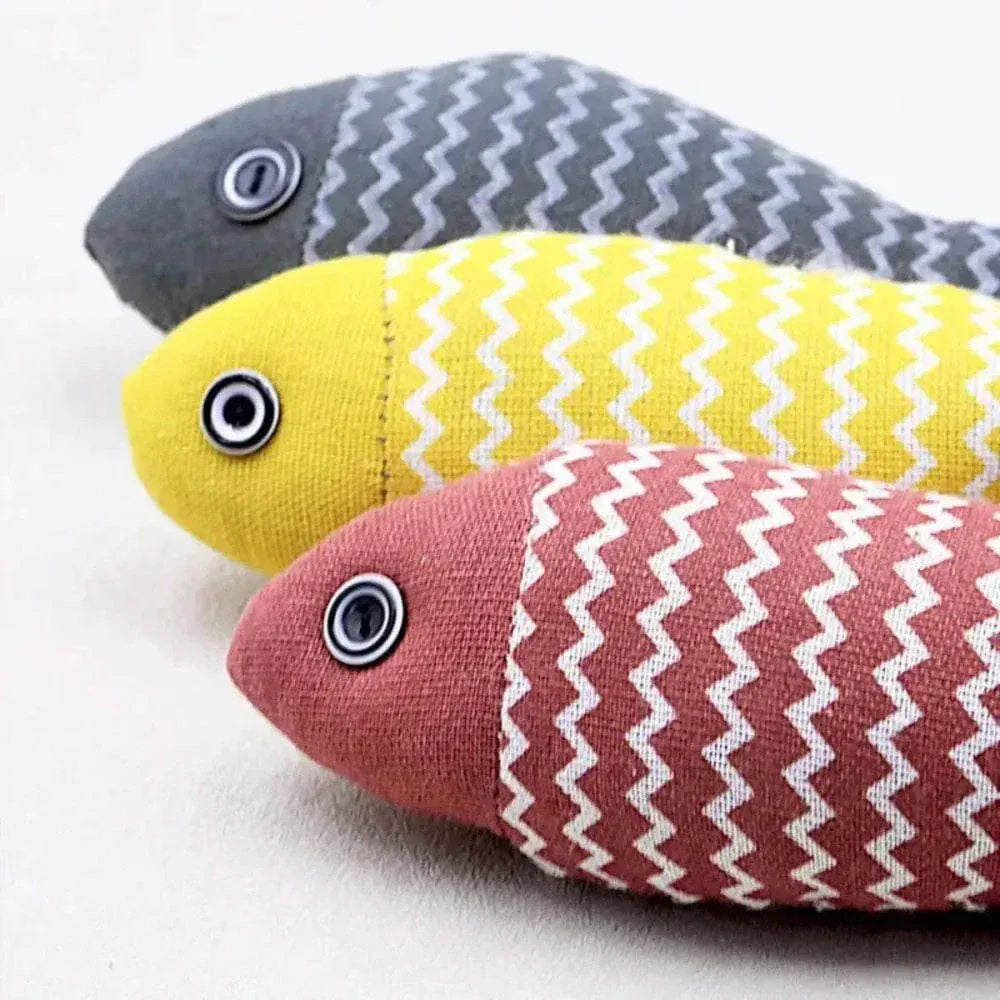Catnip Fish Toy