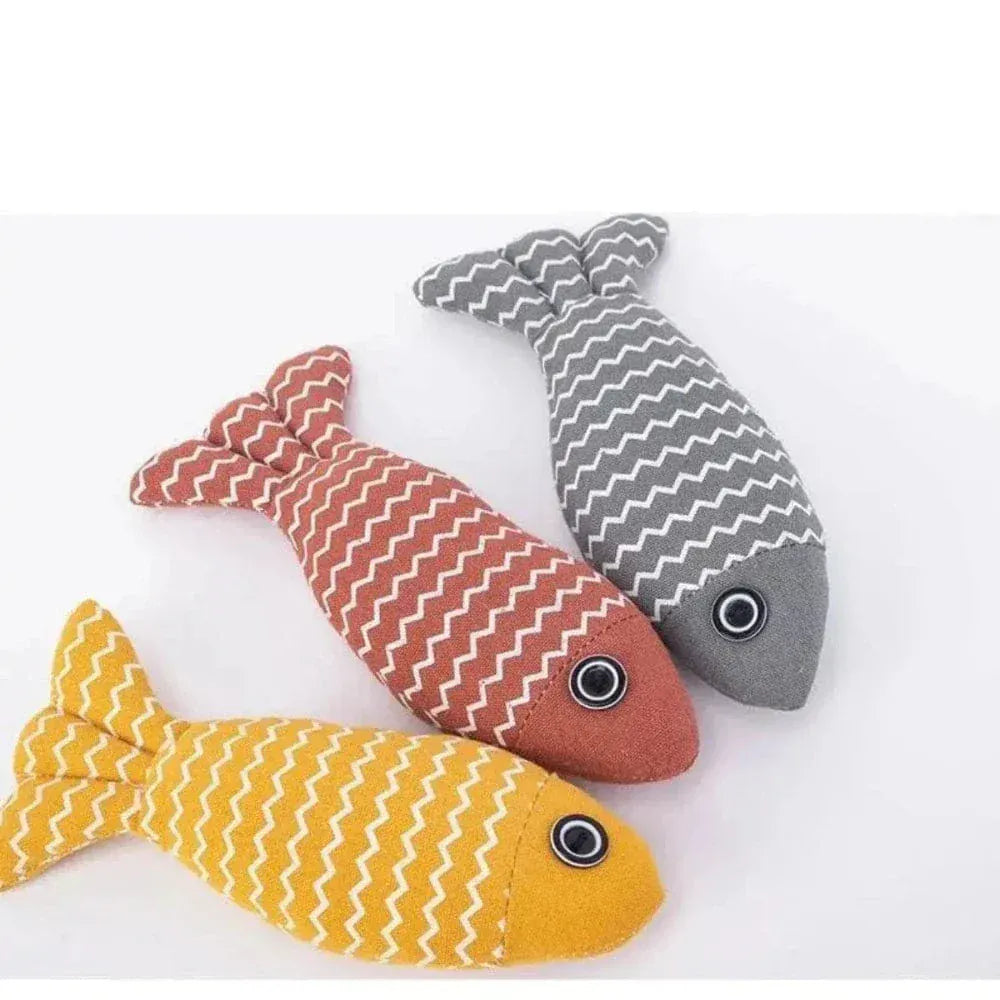Catnip Fish Toy
