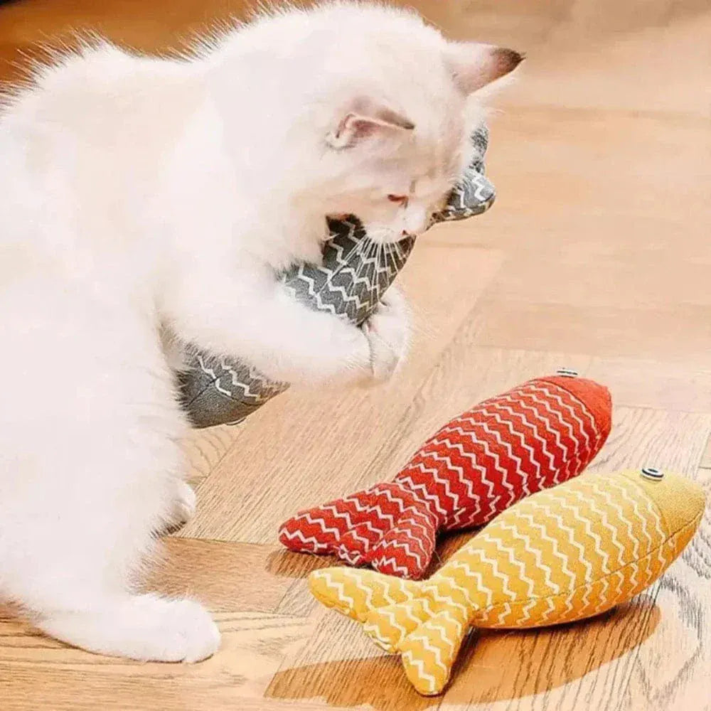 Catnip Fish Toy