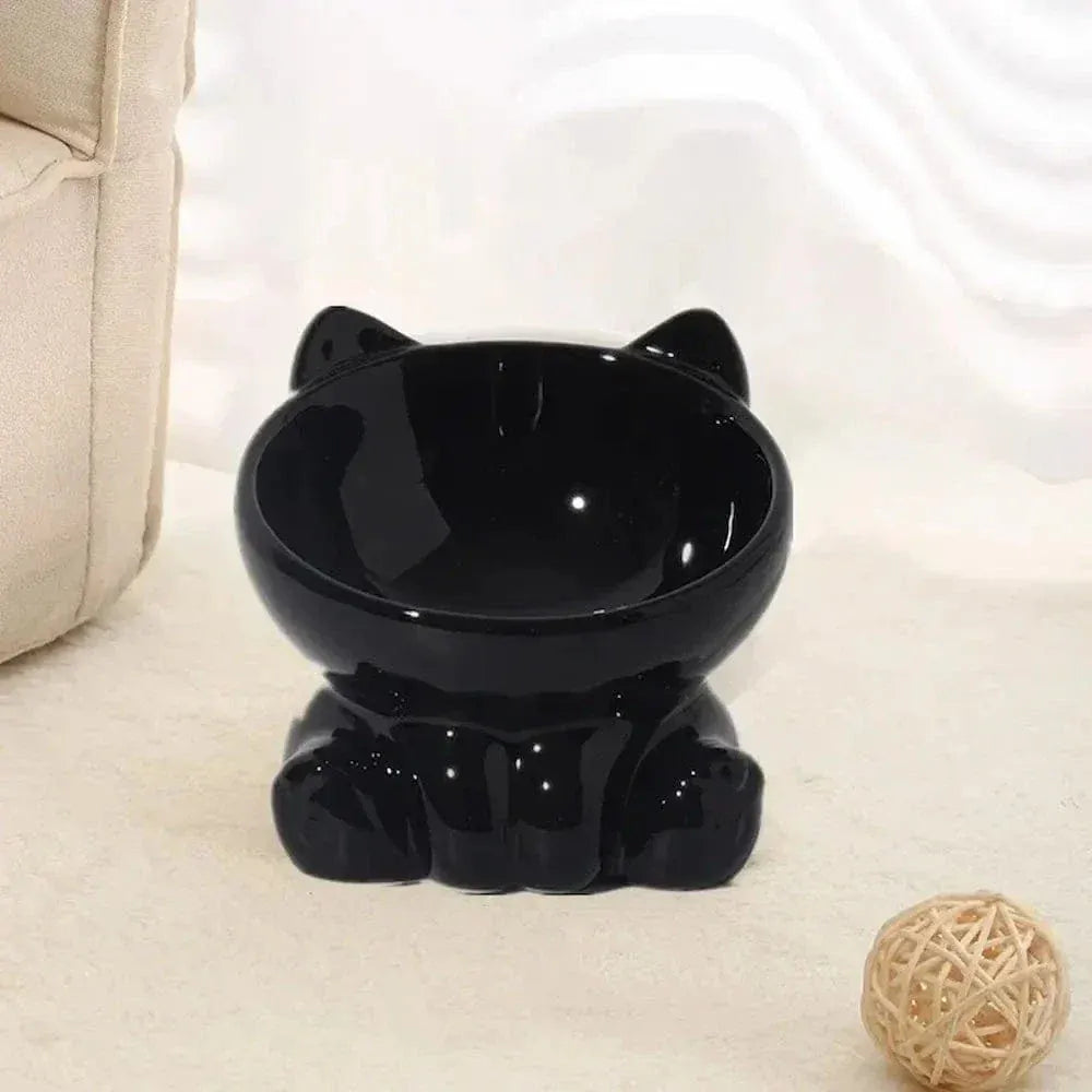 Ceramic cat bowl anti-vomiting