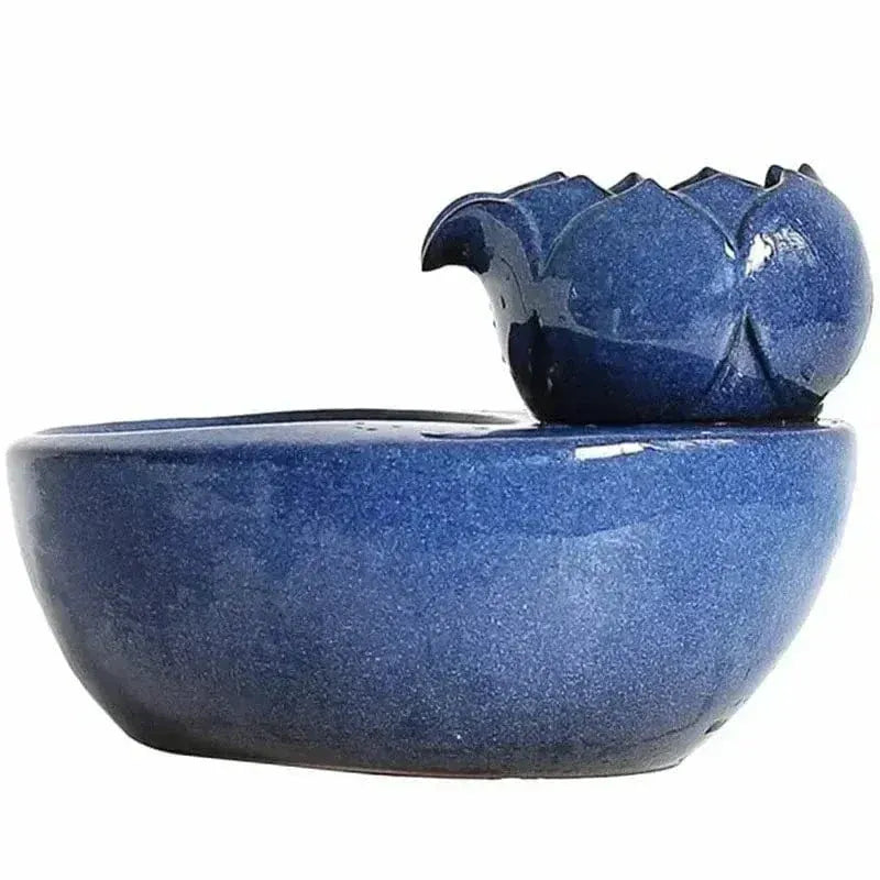 Ceramic cat water fountain – fresh & clean water